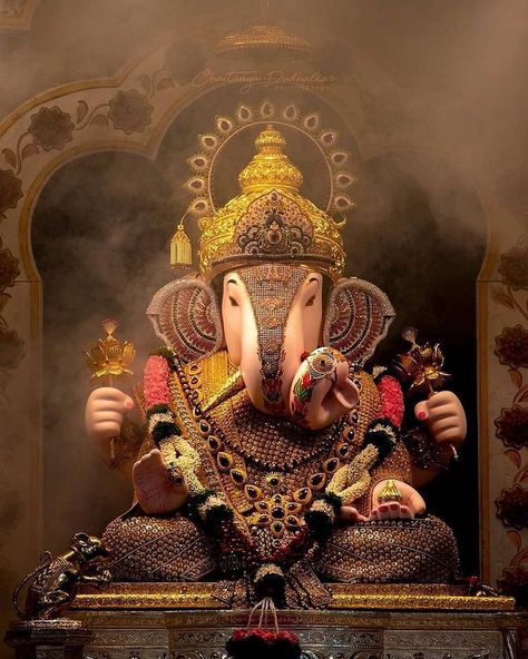 Pin by Jemisha on Indic world | Ganpati bappa wallpapers, Ganesh wallpaper, Hd wallpapers for pc Shrimant Dagdusheth Halwai Ganpati, Ganpati Bappa Morya, Bappa Morya, Ganpati Bappa, Pune, Ganesha, Statue, On Instagram, Instagram