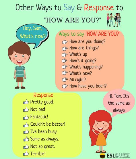 Are you bored with saying "How are you?" Don't worry, let's try out other interesting ways instead... English Collocations, Other Ways To Say, English Language Learning Grammar, English Learning Spoken, Conversational English, Virtual Class, English Vocab, Good Vocabulary Words, Good Vocabulary