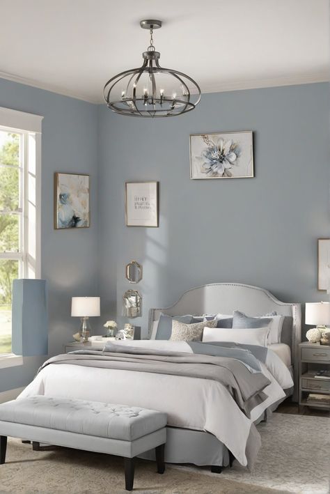 Dolphin Fin, Bedroom Transformation, Home Decor Inspiration, Behr Paint Sw Upward Bedroom, Sw Upward, Colorful Living Room Bright, Renovation Living Room, Paint Colors 2024, Dolphin Fin, Modern Paint Colors, Paint Guide, Light Colored Furniture