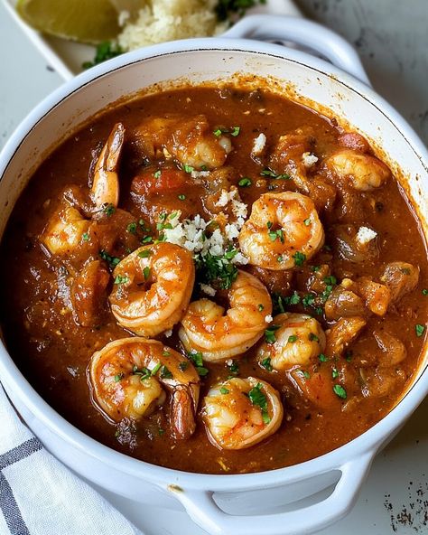 Shrimp Creole - miacookery.com Shrimp Creole Recipe Louisiana Easy, Cajun Shrimp And Corn Soup Louisiana, Shrimp And Sausage Creole Recipe, Shrimp Creole Recipe Louisiana, Creole Recipes Louisiana, Shrimp Creole Recipe Easy, Shrimp Broth, Cajun Cooking Recipes, Hot Dog Chili Sauce Recipe