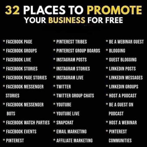 How To Advertise Your Business For Free, Ideas To Promote Your Business, How To Promote Your Business Instagram, How To Promote Your Business, Entrepreneurship Quotes Business, Learning Marketing, Advertising Business, Business Ideas Entrepreneur, Pinterest Affiliate Marketing