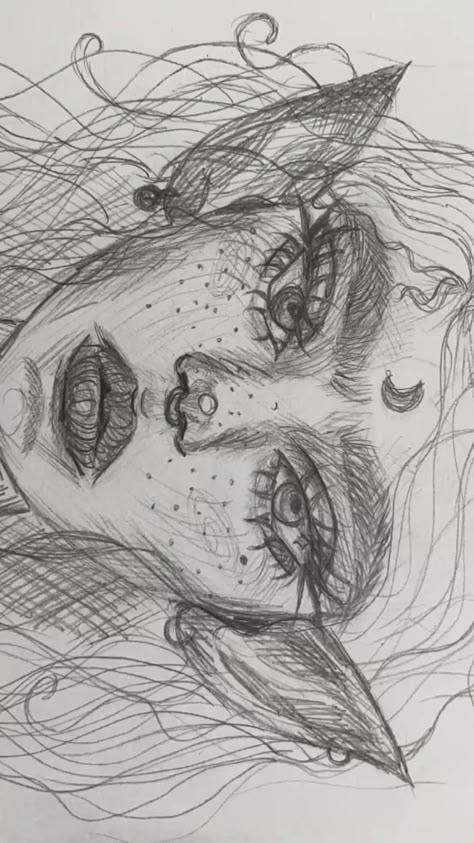 Begginer Drawing Ideas Easy, Grunge Art Drawing, Arte Grunge, Indie Drawings, Grunge Art, Arte Sketchbook, Arte Inspo, Art Drawings Sketches Creative, Hand Art Drawing