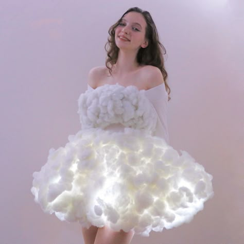 Cloud Costume, Costume Carnaval, Diy Kostüm, Diy Halloween Costumes, Costume Outfits, Diy Halloween, Fancy Dresses, Costume Design, Kids Costumes