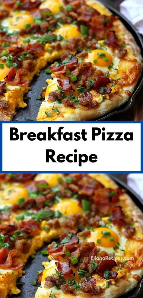 Looking for easy breakfast ideas? This breakfast pizza recipe is packed with breakfast foods you love. Perfect for breakfast, dinner, or anytime! Discover more breakfast recipes and homemade pizza ideas today. Best Family Breakfast Ideas, Breakfast Pizza On Naan Bread, Brunch Pizza Ideas, Gf Breakfast Pizza, Breakfast Pita Pizza, Crescent Breakfast Pizza, Breakfast Pizza Recipe Healthy, Breakfast Naan Ideas, Tater Tot Breakfast Pizza