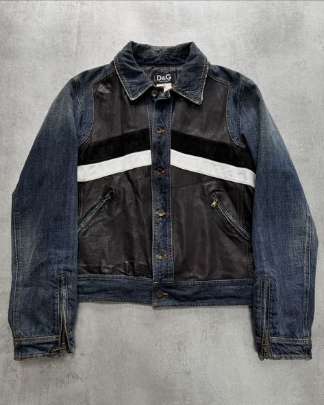 Denim Leather Jacket, Raf Simons, Jean Paul Gaultier, Jean Paul, Rick Owens, Denim Wash, Denim Fashion, Givenchy, Style Icons