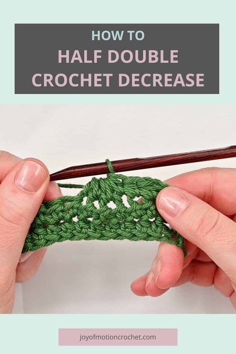 How To Hdc2tog Crochet, How To Triple Crochet, Hdc Crochet, Half Double Crochet Decrease, Treble Crochet, Double Crochet Decrease, Crochet Stitches Chart, Half Double Crochet Stitch, Crochet Decrease