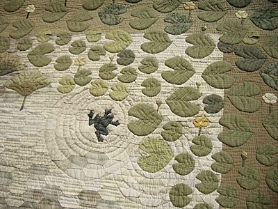 Tokyo Quilt Festival via rengebatake on Tumblr Japanese Quilts, Landscape Quilts, Quilt Festival, Water Ripples, 자수 디자인, Applique Quilts, Crazy Quilts, Beautiful Quilts, Machine Quilting