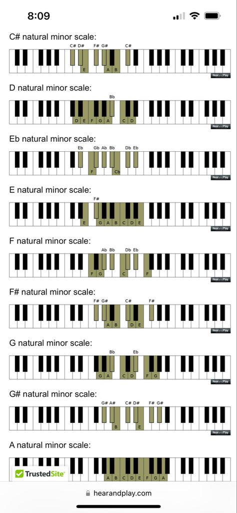 Practice one scale each day Jazz Scales Piano, Piano Major Scales, Pentatonic Scale Piano, Music Scales Charts, Piano Scales For Beginners, Piano Scales Chart, Scales Piano, Piano Cords, Music Scales