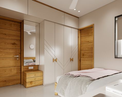 Children Bedroom Modern Bedroom With Wardrobe, Wadrobe Designs, Dressing Cupboard, Modern Bedroom Wardrobe Ideas, Modern Bedroom Wardrobe, Wardrobe Laminate Design, Bedroom Wardrobe Ideas, Dressing Unit, Wardrobe Design Modern