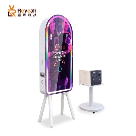 reyeah 43inch New Mini Style Portable Open Air Photo Booth With Ring Light https://m.alibaba.com/product/10000007807484/reyeah-43inch-New-Mini-Style-Portable.html?__sceneInfo={"cacheTime":"1800000","type":"appDetailShare"} Selfie Photo Booth, Ring Light Photo, Photo Booth Machine, Magic Mirror Photo Booth, Ipad Photo Booth, Mirror Booth, Open Air Photo Booth, Mirror Photo Booth, 360 Photo