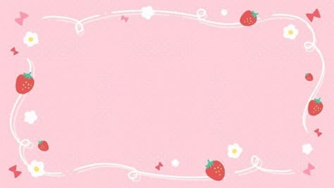 Strawb wallpaper pc Pink Wallpaper Desktop, Pink Wallpaper Laptop, Cute Pink Background, Kawaii Background, Pink Laptop, Presentation Backgrounds, Cute Laptop Wallpaper, Cute Laptop, Powerpoint Background Design