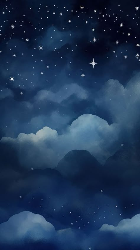 Night sky wallpaper astronomy abstract outdoors. | free image by rawpixel.com / Boom Star Night Background, Night Sky Art Painting, Night Clouds Wallpaper, Aesthetic Night Sky Wallpaper, Night Sky Wallpaper Aesthetic, Aesthetic Wallpaper Space, Iphone Wallpaper Galaxy, Night Sky With Clouds, Iphone Wallpaper Night Sky