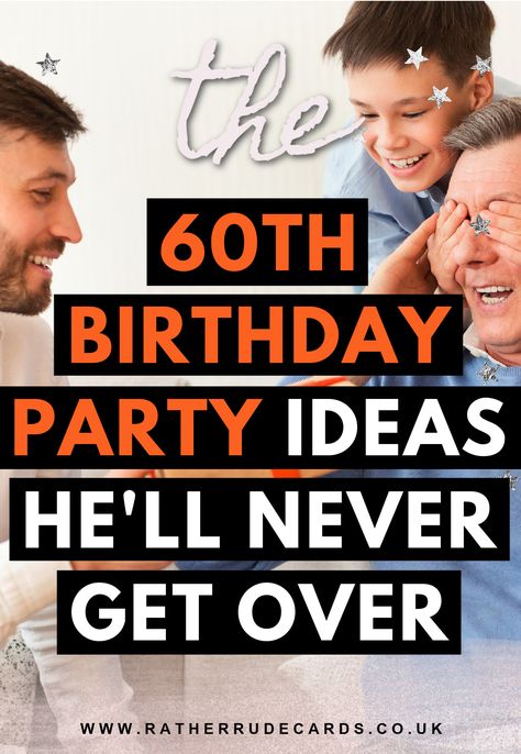 DIY creative 60th birthday party ideas for him 30th Birthday Diy Decorations, 30th Birthday Diy Gifts, Funny 30th Birthday Ideas, 30tj Birthday Party Ideas For Her, 30 Year Old Birthday Ideas, Dirty 30 Birthday Party Ideas, 30th Birthday Party Women, Birthday Party Ideas For Men, 60th Birthday Party Themes