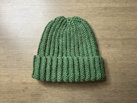 Easy Crochet Ribbed Beanie for Beginners | Free Pattern & Video Tutorial Easy Crocheted Beanie Free Pattern, Crochet A Hat For Beginners Tutorials, 1 Hour Crochet Beanie Pattern Free, Easy Ribbed Crochet Hat, Simple Crochet Hats, Simple Crochet Beanie Pattern, Knit Ribbed Beanie Pattern Free, Basic Crochet Hat Pattern Free, Easy Crochet Toque Free Pattern