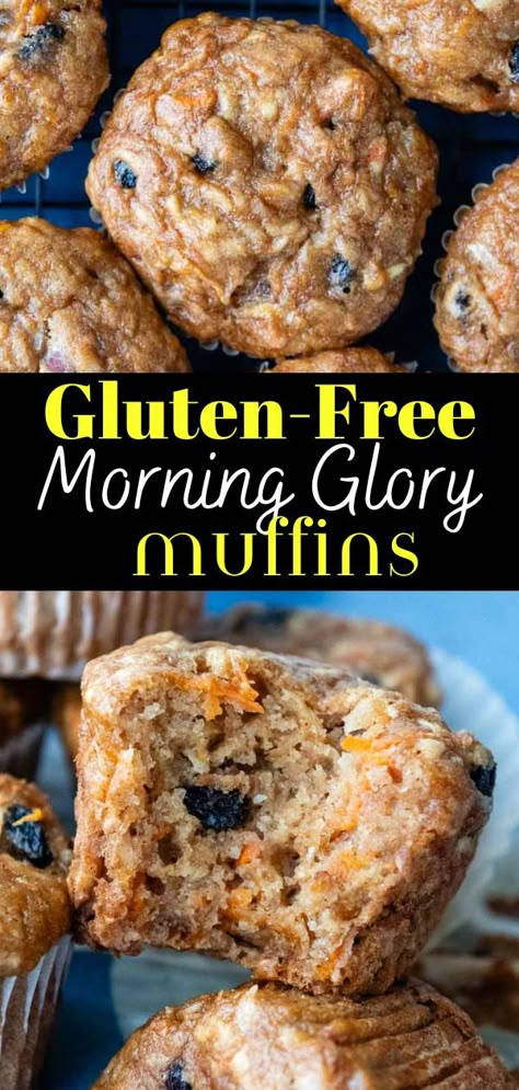 Gluten Free Dairy Free Muffins Easy, Heart Healthy Muffins Clean Eating, Heart Healthy Breakfast Muffins, Bran Muffins Gluten Free, Rice Flour Muffin Recipes, Clean Breakfast Muffins, Gluten Free High Fiber Muffins, Healthy Fruit Muffin Recipes, Psyllium Husk Muffins