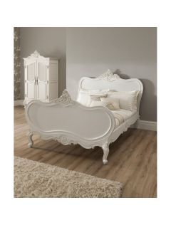 La Rochelle Antique French Style Bed Country Bedroom Furniture, Antique French Bed, Reka Bentuk Bilik Tidur, Luxury Bedroom Sets, French Furniture Bedroom, Carved Beds, Girls Furniture, French Style Bed, Antique Bedroom Furniture