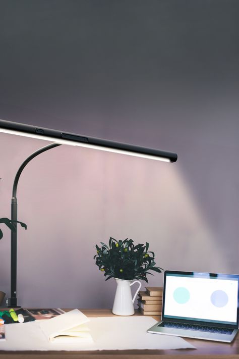 Introducing the latest innovation from Neatfi - the Flex Desk Lamp with Clamp! 💡 ⁠
⁠
Illuminate your workspace with ease using its powerful 30W LED monitor light, boasting an impressive 3,000 lumens. With a correlated color temperature ranging from 3000K to 6500K, find your perfect lighting ambiance for any task or mood. Plus, with 5 brightness levels and 5 light modes, tailor your lighting experience to suit your needs effortlessly. ⁠ Desk Led Strip Lights Office, Desk Rgb Lighting, Led Light Computer Desk, Led Computer Desk Lighting, Lighting Ambiance, Type 75 Desk Lamp, Task Lamp, Task Lamps, Home Activities