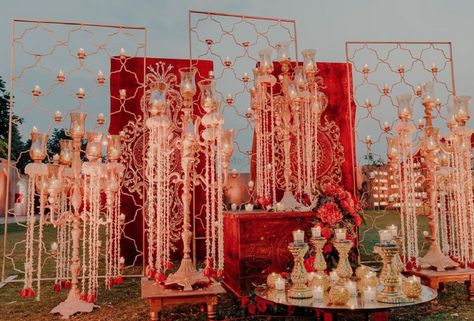 Royal Wedding Theme, Sufi Night, Royal Wedding Themes, Jaipur Wedding, Glam Wedding Decor, Sangeet Decor, Night Decor, Wedding Entrance Decor, Desi Wedding Decor