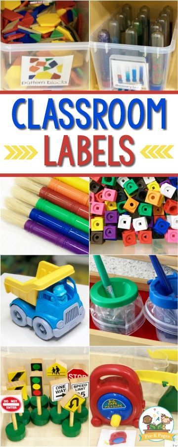 Printable and Editable Classroom Labels for Preschool. Quickly and easily add labels to your classroom center tubs! #preschool #prek #prekpages Tk Centers, Preschool Classroom Labels, Classroom Labels Printables, Classroom Areas, Preschool Classroom Organization, Classroom Organizer, Classroom Organization Labels, Trendy Classroom, Head Start Classroom