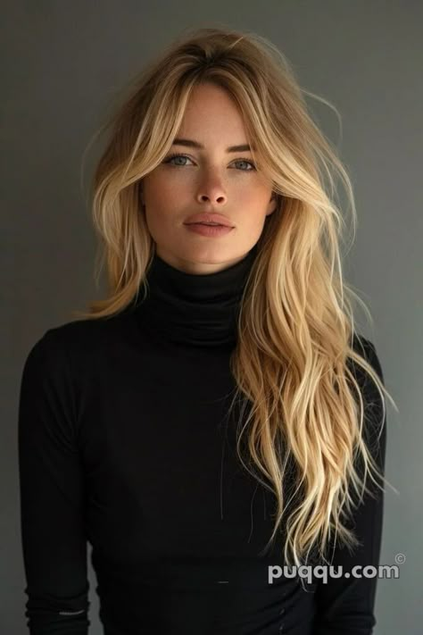 Blonde Hair Transformations, Extension Hair, Blonde Hair Inspiration, Blonde Hair Looks, Hair Colours, Long Layered Hair, Hair Color Balayage, Long Blonde Hair, Hair Envy