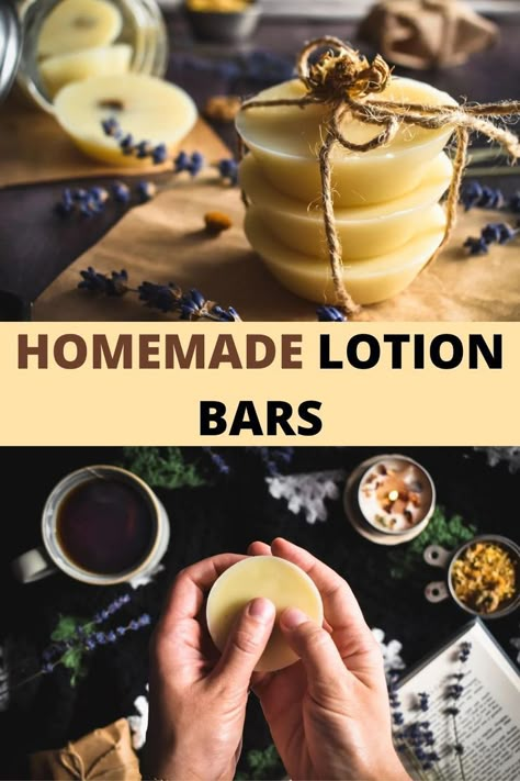 hands holding homemade lotion bad Lotion Bar Scents, Honey Lotion Bars, Lanolin Recipes, Homemade Lotion With Coconut Oil, Lotion Bars Recipe Non Greasy, Lotion Bars Without Beeswax Diy, Non Greasy Lotion Bars, Lotion Recipes Homemade, Diy Homemade Gift Ideas