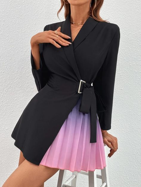 Dope Fashion Outfits, Suit Dress Women, Blazer Dress Outfits, Women Blazers, Classy Gowns, 2piece Outfits, Corporate Dress, Stylish Work Attire, Elegante Casual