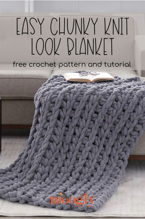 Jumbo Yarn Blanket Crochet, Crochet Chunky Yarn Blanket Pattern Free, 25mm Crochet Hook Blanket, Giant Yarn Crochet Blanket, 25 Mm Crochet Hook Blanket, Arm Crochet Blanket Free Pattern, Extra Thick Yarn Projects, 30mm Crochet Hook Patterns, Baby Bee Cuddly One Yarn Blanket Pattern