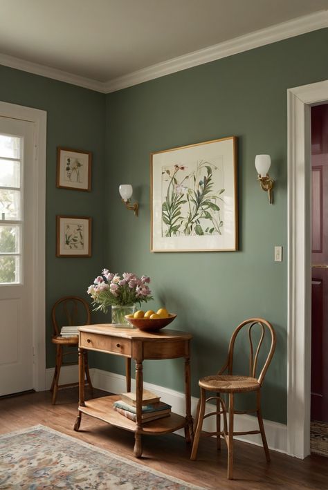 Welcome to a daily interior designer routine featuring Rosemary Revival by Sherwin Williams. Discover if this trendy hue is the unofficial color of the year! #Ad #homedecor #homedesign #trendgirlApartment #Painthome #interiorarchitecture Wall Colors Green Room Colors
Bright Room Colors
Apartment Renovation
Home Remodeling
Modern Paint Colors
2024 House Painting Interior Colour Schemes, Unique Wall Colors, Green Kitchen And Living Room Combo, Safe Green Walls, Room Colours Idea, Tv Room Wall Color, House Paint Interior Ideas Wall Colors, Green Wall Color Ideas Living Room, Inside Colors House Interiors