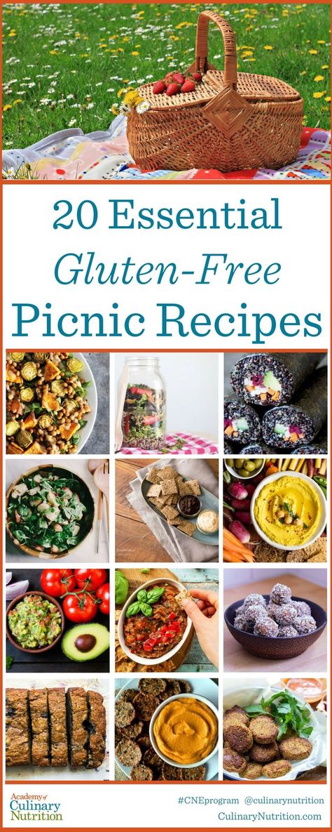 Dairy Free Summer Side Dishes, Gluten Free Picnic, Gluten Free Camping, Vegetarian Picnic, Vegan Picnic, Luncheon Menu, Healthy Picnic, Picnic Dinner, Diy Easy Recipes