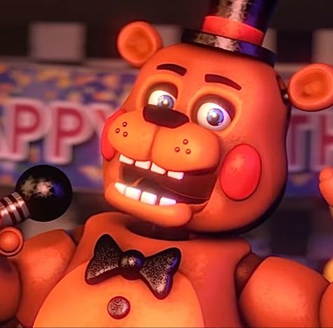 Free to use :] // #toyfreddy #fnaf2 Fnaf Freddy Fazbear, Toy Freddy, Fnaf Song, Freddy 2, Bi Flag, Margaret Wise Brown, Fnaf 2, Fnaf Freddy, Sister Location