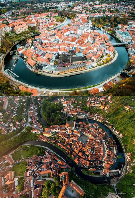 Cesky Krumlov on the Vltava River Cesky Krumlov, Europe Tour, World Places, Medieval Architecture, Nature Scenery, Prague Czech, World Photo, Travel Brochure, I Want To Travel