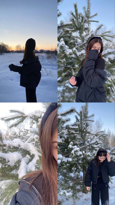 Cute Winter Poses For Instagram, Photography Poses In Snow, Poses In Winter Picture Ideas, Winter Pic Ideas Instagram, Poses With Snow, Poses For Pictures Winter, Manali Photoshoot Ideas, Snow Pic Ideas Instagram, Manali Outfits Women Winter