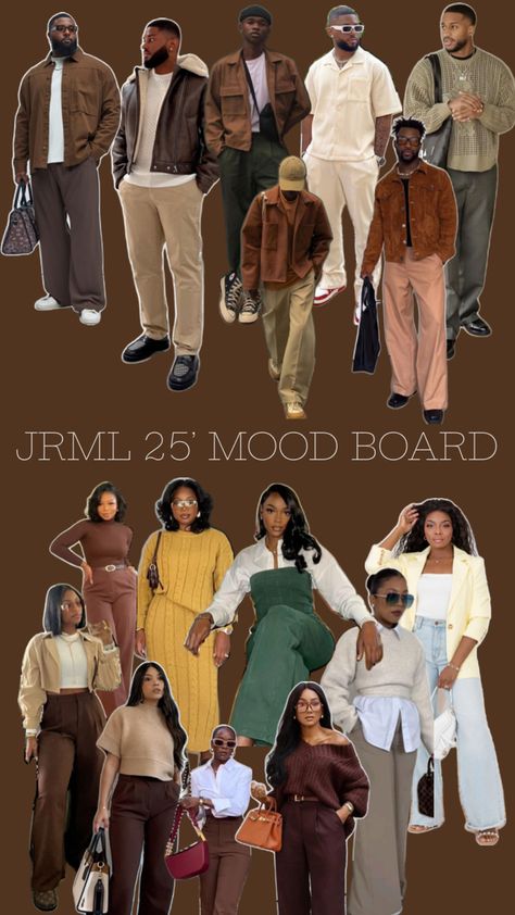 Group Outfits, Earth Tones, Mood Board, Street Style