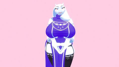 Toriel Mama is finally here with VRChat3.0 + Physbone update! (This preview is with subdivision1, the original version is 16,126 polygons.) DeviantArt: https://www.deviantart.com/bom39 - Toriel Mama | VRChat Avatar - 3D model by Bom39 Toriel Fanart, Toriel Dreemurr, Undertale Toriel, Last Origin, Vrchat Avatar, Creature 3d, Female Monster, Teen Titan, Avatar 3d