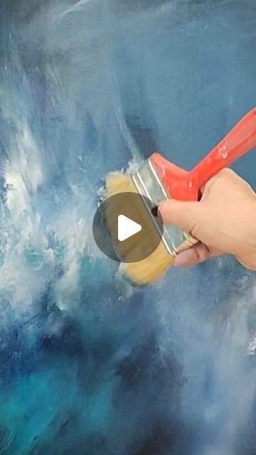 Ocean Painting Abstract, How To Paint The Ocean, Seascapes Paintings, Abstract Seascape Paintings, Seascape Paintings Acrylic, Diy Resin Wall Art, Abstract Beach Painting, Seascape Artists, Ocean Art Painting