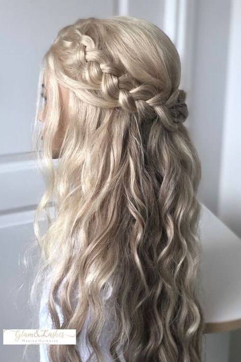 Grad Hairstyles, Bridemaids Hairstyles, Cute Prom Hairstyles, Pageant Hair, Formal Hairstyles For Long Hair, Prom Hairstyle, Simple Prom Hair, 2024 Prom, Ball Hairstyles