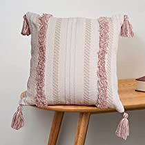 Check this out! Cover For Couch, Neutral Decorative Pillows, Neutral Throw, Boho Throw Pillow, Neutral Throw Pillows, Farmhouse Throw Pillow, Couch Pillow Covers, Boho Throws, Pink Throw Pillows