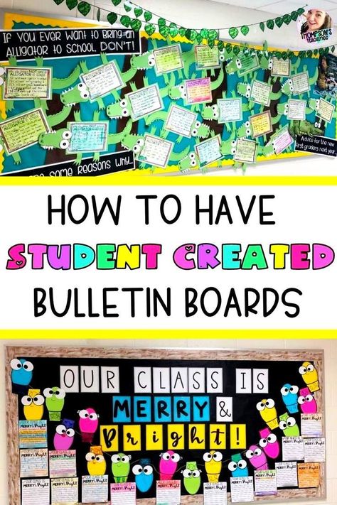 Do you use student created bulletin boards in your early elementary classroom? Check out this blog all about the importance of including bulletin boards in your classroom that are student created. I even give you bulletin board ideas with my top 10 favorite classroom bulletin boards that I’ve had in my classroom. Bulletin boards are not only a great way to express creativity by displaying student work but they are also great for a visual daily schedule for kids for better classroom management. Visual Daily Schedule, Third Grade Classroom Decor, Daily Schedule For Kids, Student Work Bulletin Board, Writing Bulletin Boards, Rainbow Bulletin Boards, Creative Bulletin Boards, Daily Schedule Kids, Work Bulletin Boards