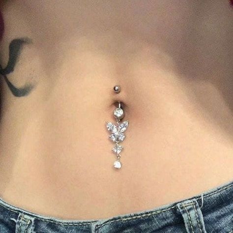 Hippe Piercings, Piercings Corps, Bellybutton Piercings, Belly Button Piercing Jewelry, Belly Piercing Jewelry, Pretty Ear Piercings, Cool Piercings, Cute Piercings, Belly Jewelry