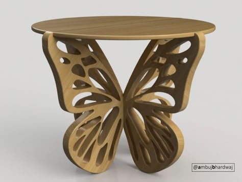 Modern Round Coffee Table, Cnc Table, Elm Coffee Table, Wood Carving Furniture, Wood Butterfly, Butterfly Table, Round Coffee Table Modern, Cnc Furniture, Carved Furniture