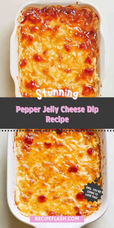 Craving an easy and delicious appetizer that will wow your guests? This Pepper Jelly Cheese Dip Recipe is the perfect solution for any occasion! With its irresistible flavors, it’s sure to be a hit. Be sure to pin it for your next appetizer spread! Pepper Jelly Dip Recipe, Pepper Jelly Cream Cheese Dip, Pepper Jelly Cheese Dip, Baked Cheese Dip, Pepper Dip Recipe, Pepper Jelly Dip, Dips And Appetizers, Cheese And Cracker Platter, Cold Dip Recipes