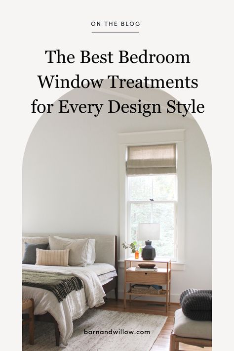 To help you find the best bedroom window treatments for your unique aesthetic sensibility, we rounded up some of our favorites for a handful of popular interior design styles. Read on the Barn & Willow blog. Scandinavian Window Treatments, Ideas For Living Room Curtains, Scandinavian Window, Bedroom Window Design, Popular Interior Design Styles, Curtain Ideas For Living Room, Living Room Curtain Ideas, Curtain Colors, Interior Design Garden