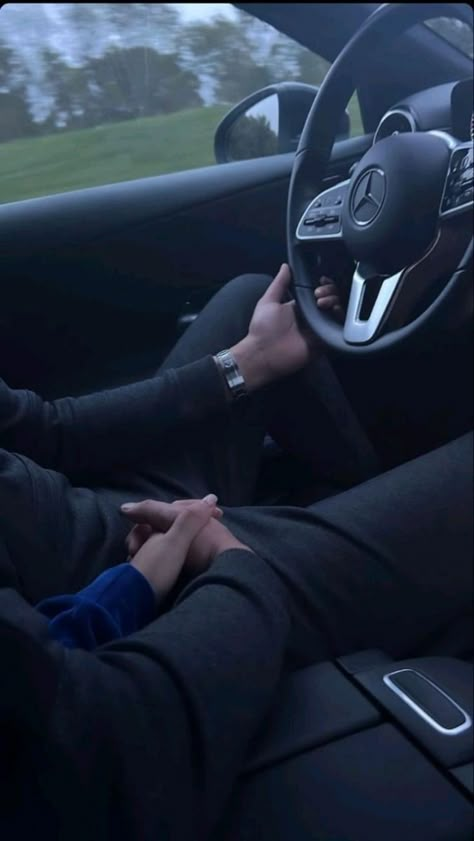 Expensive Life Aesthetic, Trading Couple Goals, Couple In Mercedes, Couch Couple Aesthetic, Dream Life Husband, Dark Romance Aesthetics Couple, Couple Car Ride Aesthetic, Car Relationship Goals, Car Love Couple