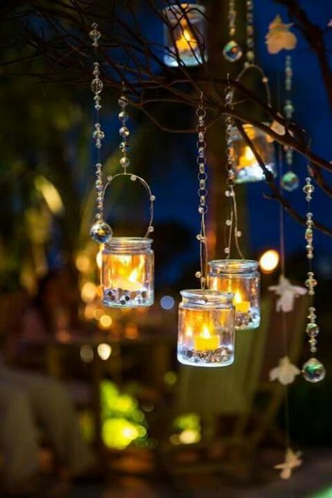 PRETTY Pretty Lights, Diwali Decorations, Candle Light, Tropical Wedding, Let There Be Light, Candle Lanterns, Decoration Christmas, Beautiful Lights, Lantern Lights