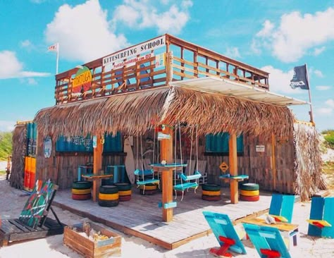 Beach Restaurant Design, Visit Aruba, Aruba Travel, Could Be Worse, Outdoor Restaurant Design, Tiki Bar Decor, Beach Cafe, Tiki Hut, Beach Shack