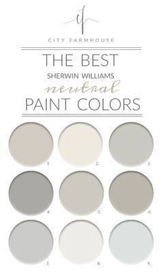 Sherwin Williams Paint Neutral, Paint House, Room Neutral, Farmhouse Paint Colors, Farmhouse Paint, Neutral Paint Colors, Sherwin Williams Paint Colors, Grey Paint Colors, Neutral Paint