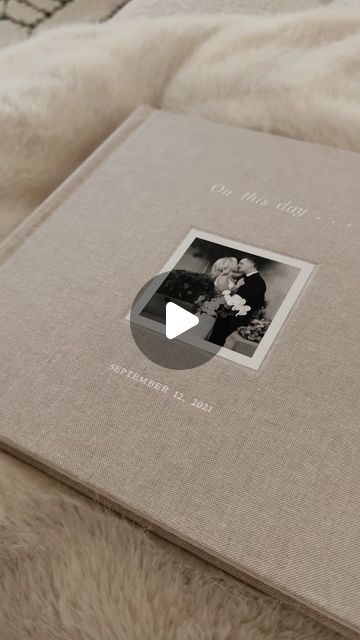 Hayley Larue on Instagram: "The most beautiful wedding album. I actually gasped when I first saw a wedding album by @artifactuprising – The cover, look, aesthetic - it was SO me and I had to have one. I got to choose + place photos, add the lyrics of our wedding song inside, and I am so in love with how it turned out. Comment “ALBUM” and I’ll send you the link! •Use code HAYLEYLARUE15 for 15% off• Photography: @laurieashleyphotography" Album Wedding Design, Marriage Album Design, Wedding Photo Album Cover, Wedding Album Design Layout, Album Covers Aesthetic, Wedding Album Ideas, Album Design Layout, Wedding Album Cover Design, Wedding Album Layout