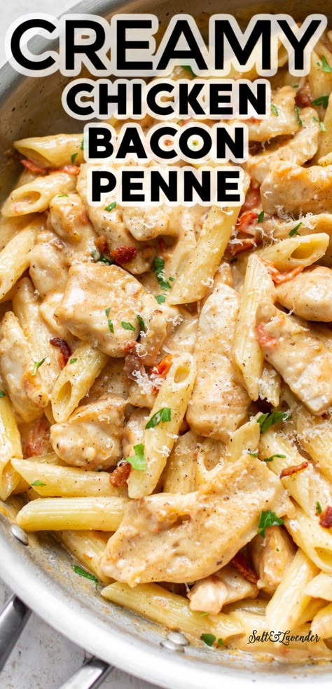 Chicken And White Sauce Pasta, Chicken Tomato Alfredo Pasta, Creamy Chicken Tomato Pasta, Chicken With Penne Pasta Recipes, Chicken Leg Pasta Recipes, Chicken Thigh Pasta Recipes Easy, Chicken Penne Pasta Recipes Crockpot, Low Sodium Chicken Pasta Recipes, Chicken Breast And Pasta Recipes Easy