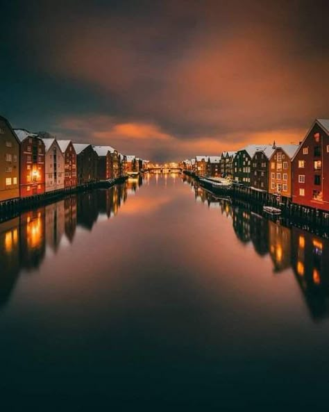 Trondheim, Norway  |  photo by  Fotis Trooper Toregas Trondheim Norway, Beautiful Norway, Visit Norway, Norway Travel, Trondheim, Destination Voyage, Pretty Places, Places Around The World, Nature Travel