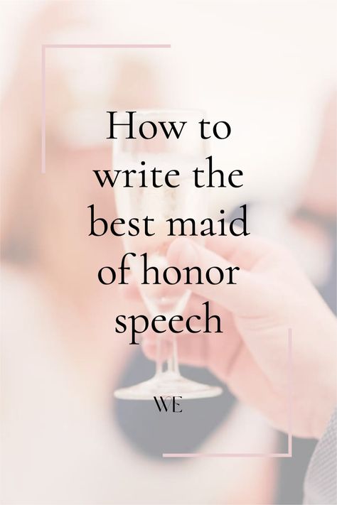 Wedding Nails Maid Of Honor, Maid Of Honor Nails, Matron Of Honor Speech, Matron Of Honor Dresses, Matron Of Honor Duties, Maid Of Honor Toast, Moh Speech, Speech Rules, Being A Bridesmaid